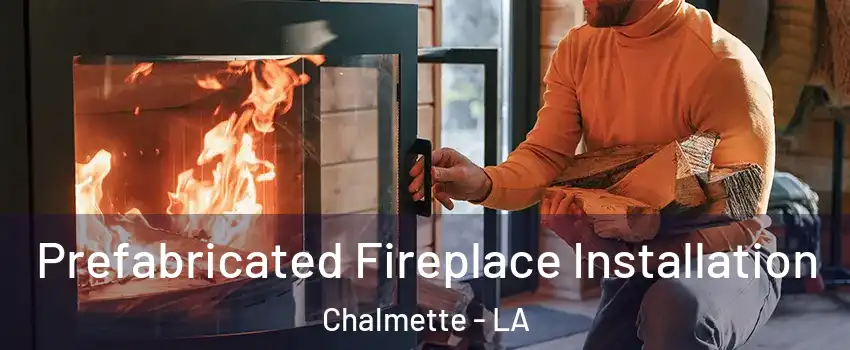  Prefabricated Fireplace Installation Chalmette - LA